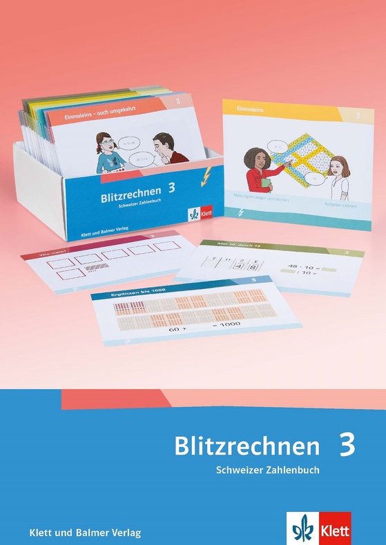 Schweizer Zahlenbuch 3 Blitzrechnen Kartei