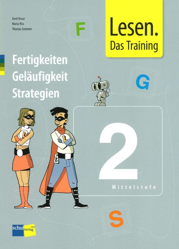 Lesen. Das Training 2 Mappe mit 4 Broschüren