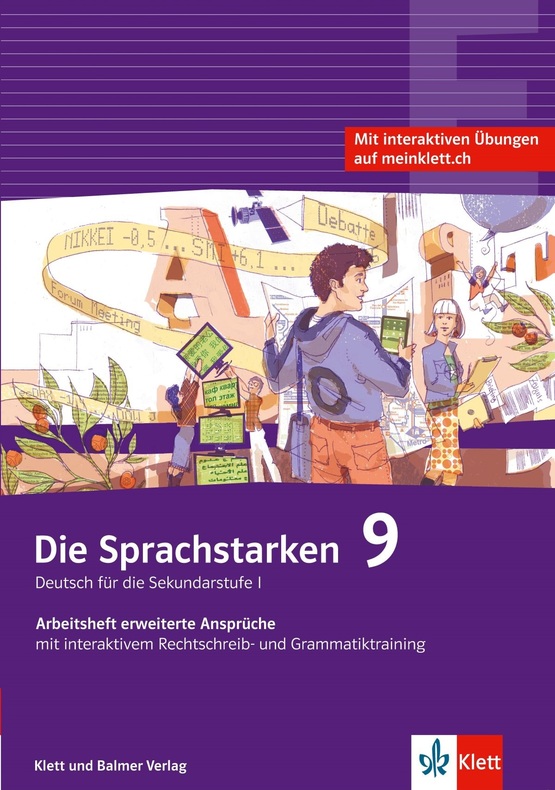 Die Sprachstarken 9 Arbeitsheft erweiterte Anforderungen